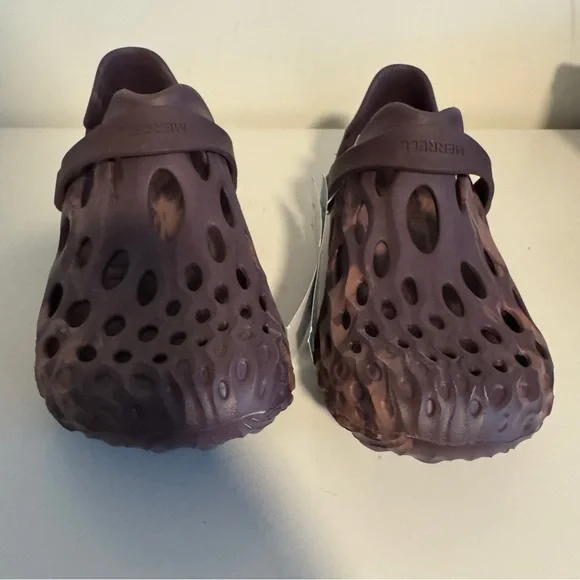 Merrell Two-Tone Hydro Moc Purple Clog Shoes 9 - Picture 4 of 9